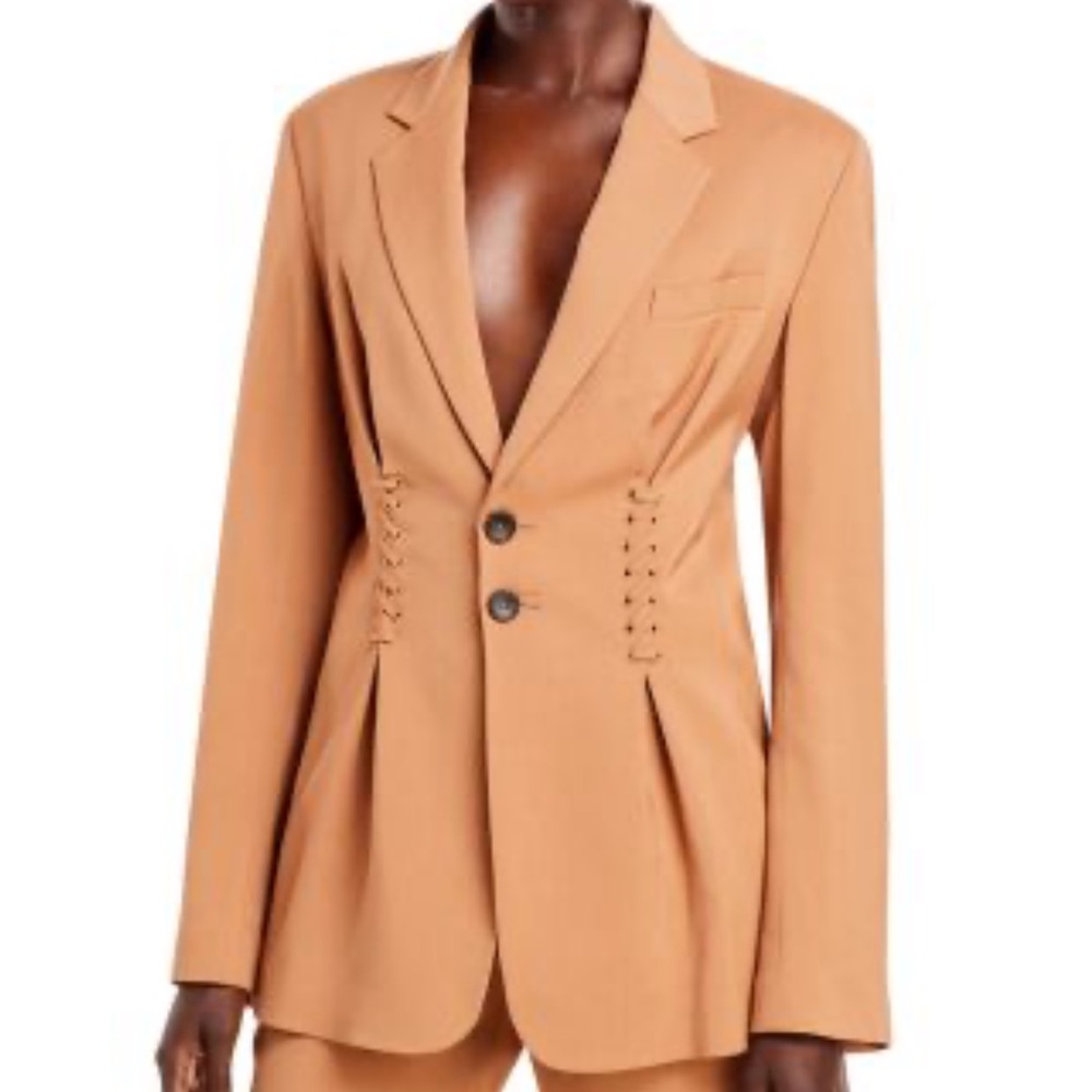 A.L.C. Maverick Lace Up Blazer